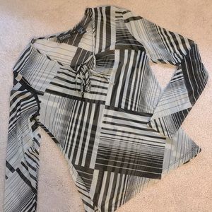 New York & Company Women’s Long Sleeve Blouse